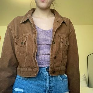 pacsun cropped jacket